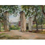 Rafał WĄSOWICZ (1867-1944), Dwór w Worończy (1921)