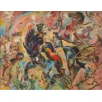 Ludwik KLIMEK (1912-1992), Battle of the Amazons (1973).