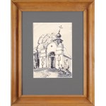 Victor ZIN (1925-2007), "Chapel."