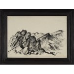 Victor ZIN (1925-2007), "Mountain peaks" (1978).