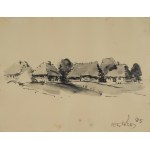 Victor ZIN (1925-2007), "The Village" (1985)