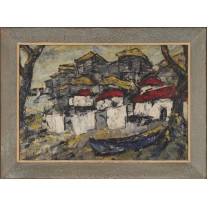 Witold ZACHAREWICZ (1929-1985), Paysage de la côte.