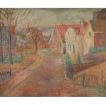 Roman ARTYMOWSKI (1919-1993), Vue d'Arnhem (1947).