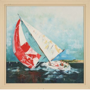 Ryszard WOŹNIAK, Jacht - Spirit of the North (1990)