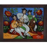 Ewelina PĘKSOWA (1923-2015), "Highland Band".