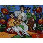 Ewelina PĘKSOWA (1923-2015), "Highland Band".