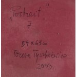 Teresa Tyszkiewicz (1953 Ciechanow - 2020 Paris, France), Portrait. , 2003