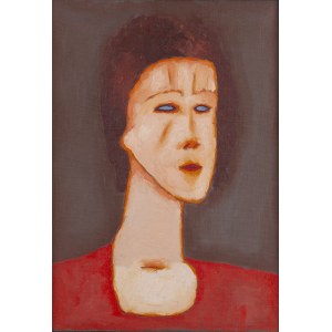 Jerzy Nowosielski (1923 Kraków - 2011 Kraków), Portret, 1972