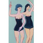 Edward Dwurnik (1943 Radzymin - 2018 Varsovie), Narrow Pussy - Long Vagina, 2007
