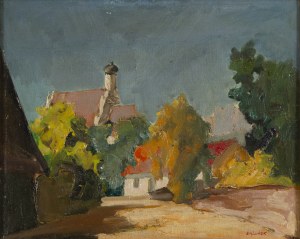 Stanisław Łazorek (1938 Aksmanice - 2000 Kazimierz Dolny), Widok Kazimierza