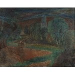 Julian Grabowski (1922 - 1973), Pejzaż, 1968