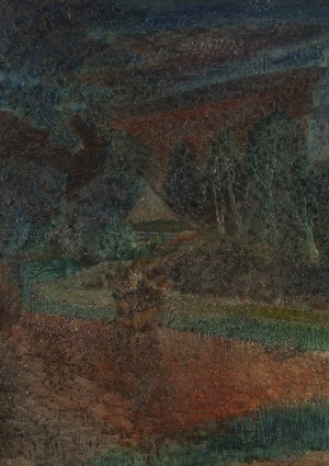 Julian Grabowski (1922 - 1973), Pejzaż, 1968