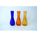 Three glass vases - HS Prądniczanka