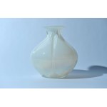 Glass vase , "Garlic" - HSG Ząbkowice - J. S. Drost