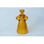Glass candle holder ,,Karolinka". - HSG Ząbkowice - E. Trzewik-Drost - Amber