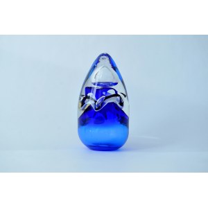 Glass paperweight - A. Jablonski
