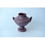 Glass amphora - Krakow Glass Institute - Violet