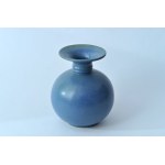 Ceramic vase - Boleslawiec - B. Wolanin - Blue