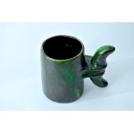 Ceramic tankard - Ceramika Krakowska - L. Dutka?