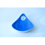 Porcelain platter , "Leaf" with logo "LOT" - ZPS Karolina - Danuta Duszniak