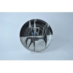 Porcelain decorative platter ,,Don Quixote