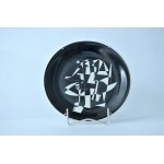 Porcelain decorative platter - Leszek Nowosielski - Unique!