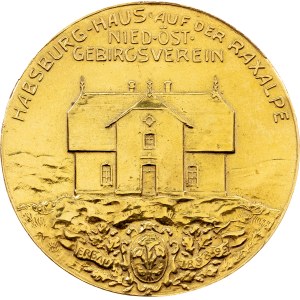 Franz Joseph I., Gold Medal 1898 (Later strike), Vienna
