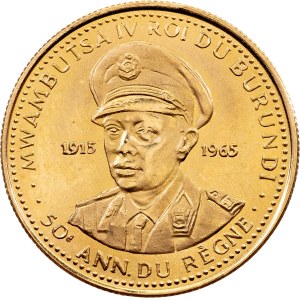 Kingdom of Burundi, 10 Francs 1965