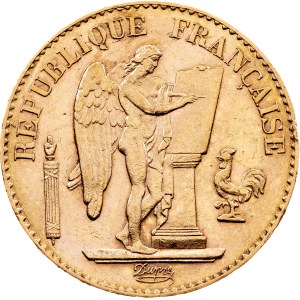 France, 20 Francs 1897, A, Paris