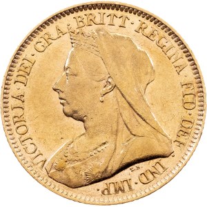 Great Britain, 1/2 Sovereign 1893
