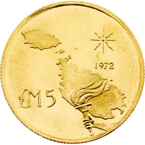 Malta, 5 Liri 1972, Rome