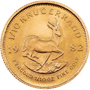 South Africa, 1/10 Krugerrand 1982