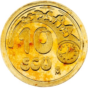 Spain, 10 Ecu 1989, M, Madrid