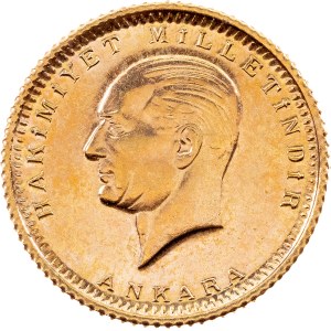 Turkey, 25 Kurush 1923/75 (1998/9)