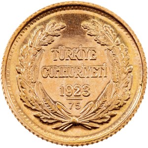 Turkey, 25 Kurush 1923/75 (1998/9)
