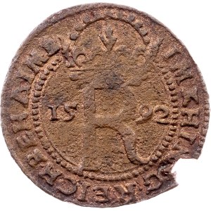 Raitpfennig/Rechenpfennig 1592, Budweis
