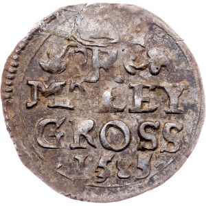 Rudolph II., Maley Groschen 1585, Kuttenberg