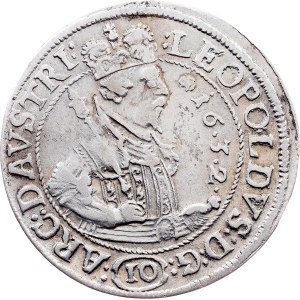Leopold V., 10 Kreuzer 1632, Hall
