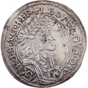 Leopold I., 15 Kreuzer 1664, Neuburg am Inn