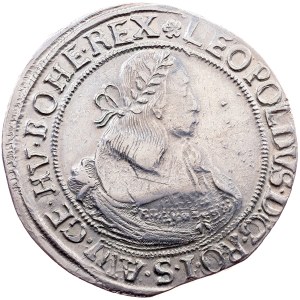 Leopold I., 1 Thaler 1670, NB, Nagybanya