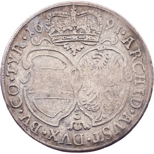 Leopold I., 15 Kreuzer 1691, Hall