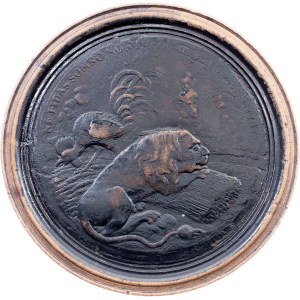Leopold I., Medal 1697 (struck at the beginning of the 18th century)