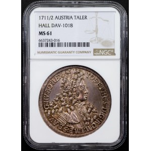 Joseph I., 1 Thaler 1711, Hall