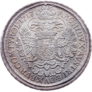 Charles VI., 1 Thaler 1717, Vienna