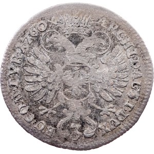 Maria Theresia, 3 Kreuzer 1760, Hall