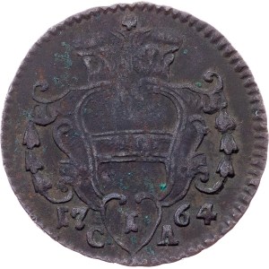 Maria Theresia, 1 Pfennig 1764, CA, Karlsburg
