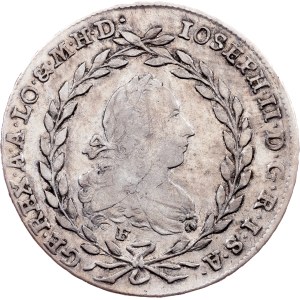 Joseph II., 20 Kreuzer 1770, F.//A.-S., Hall