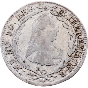 Maria Theresia, 20 Kreuzer 1776, B//S.K.-P.D., Kremnitz