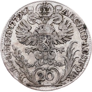 Maria Theresia, 20 Kreuzer 1779, EvS.-I.K., Prague