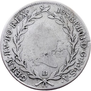 Joseph II., 20 Kreuzer 1787, B, Kremnitz